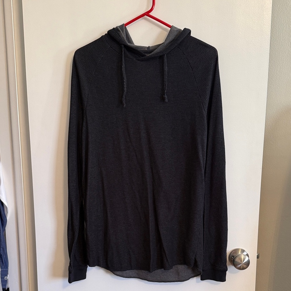 The Rail Charcoal Textured Hoodie